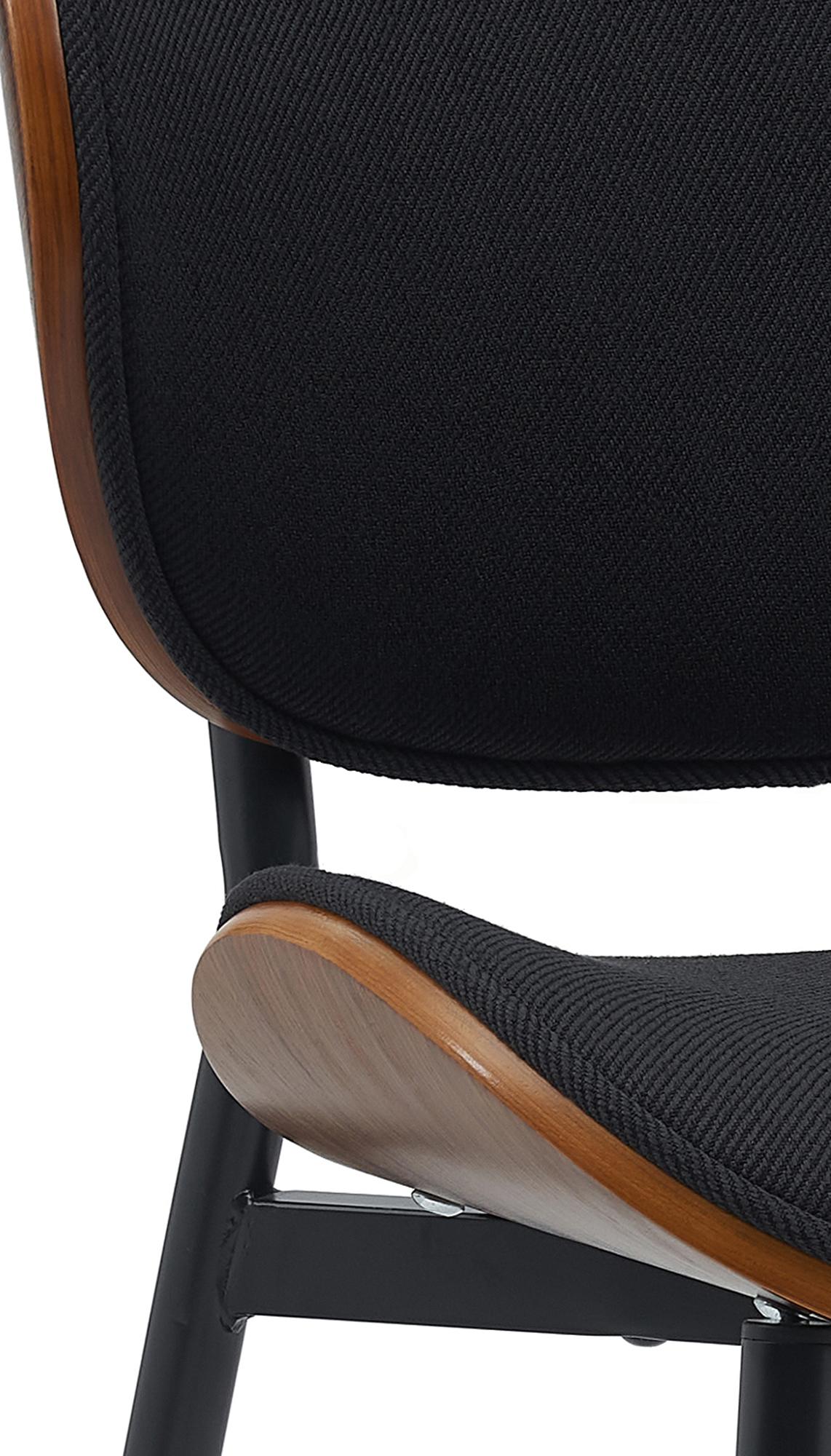 Set di 2 sedie visitatore Enid con rivestimento in similpelle o tessuto