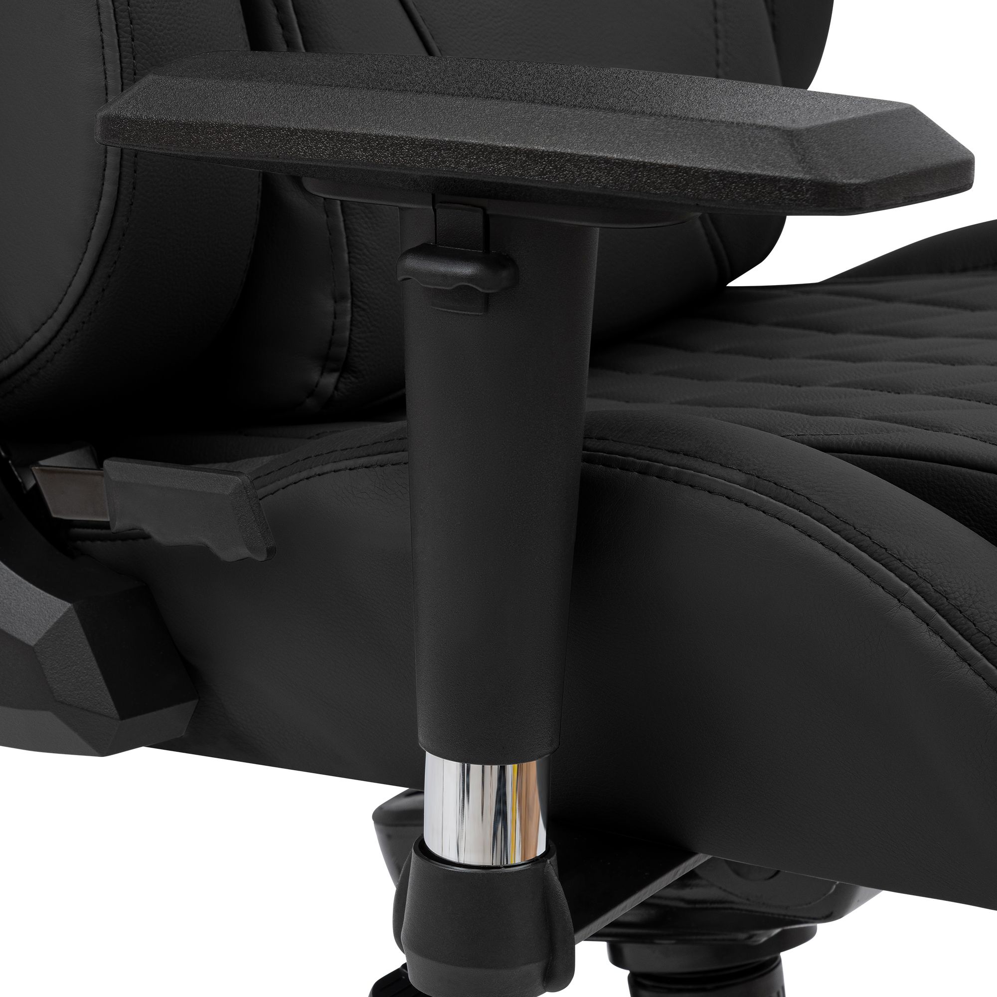 Sedia da ufficio Keren con rivestimento in vera pelle