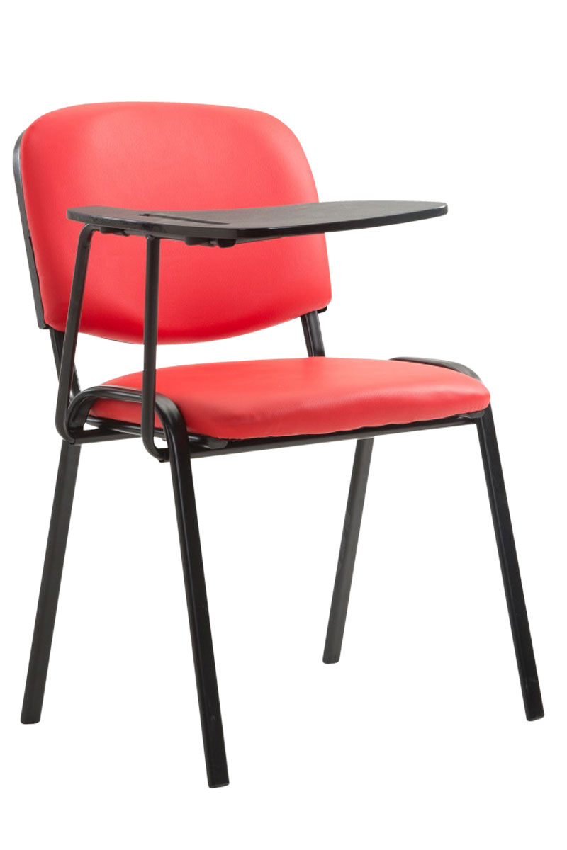 Sedia Ken in similpelle con tavolino ribaltabile