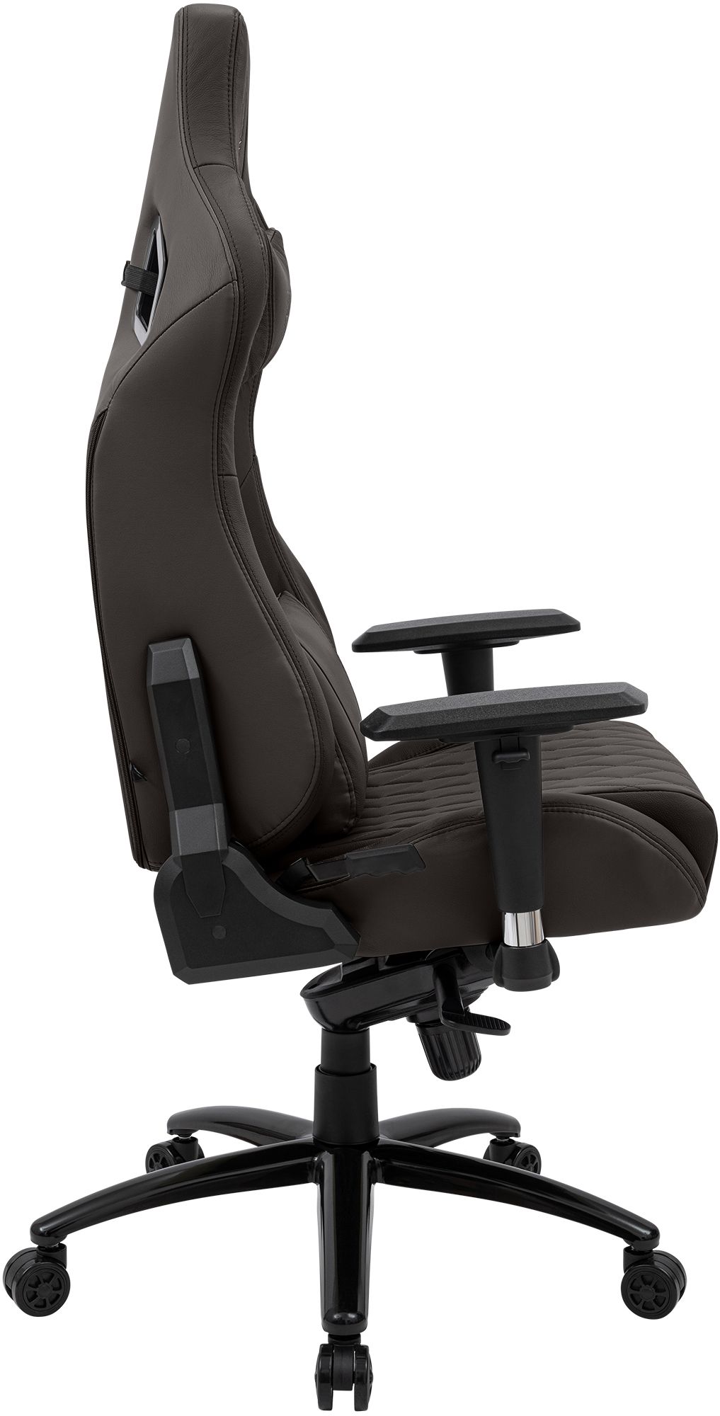 Sedia da ufficio Keren con rivestimento in vera pelle