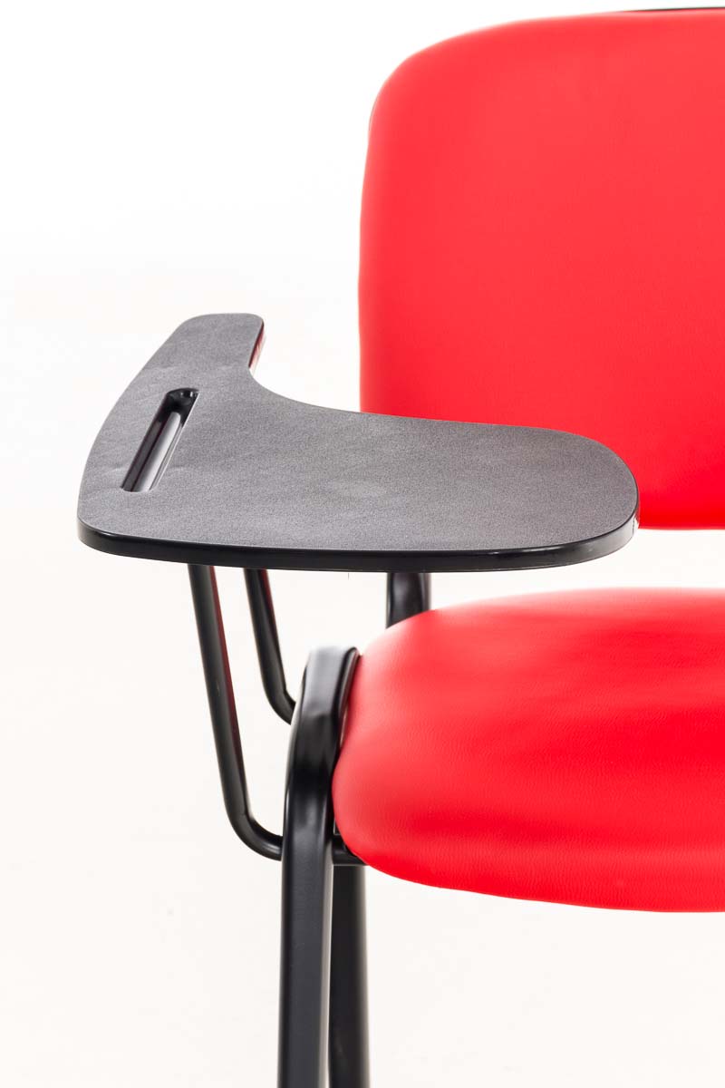 Sedia Ken in similpelle con tavolino ribaltabile