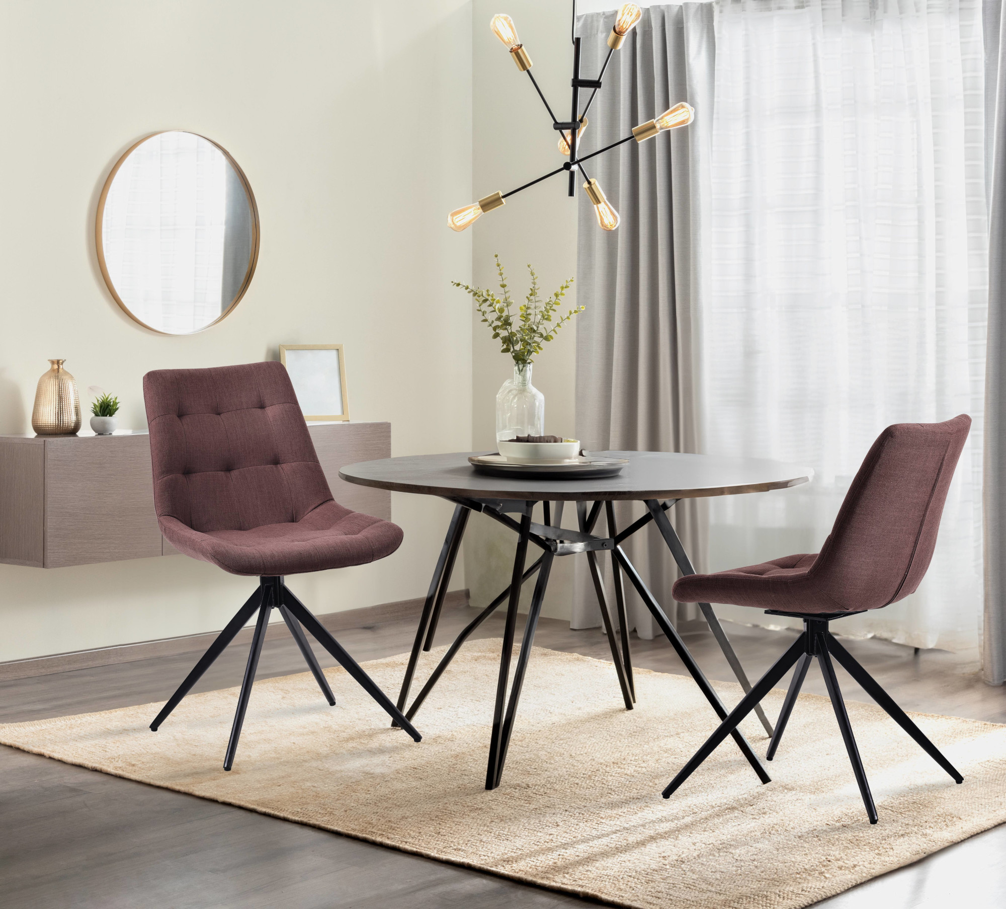 Set di 2 sedie da pranzo Merna