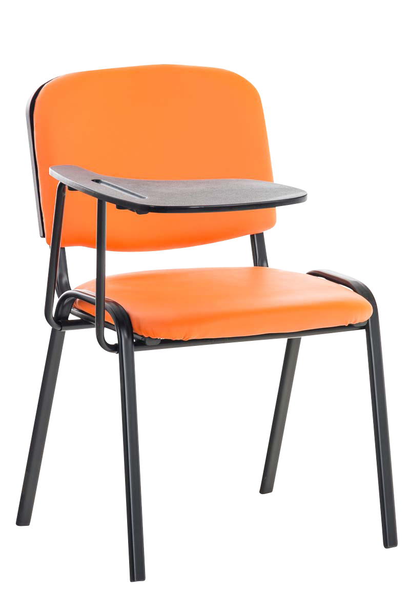 Sedia Ken in similpelle con tavolino ribaltabile