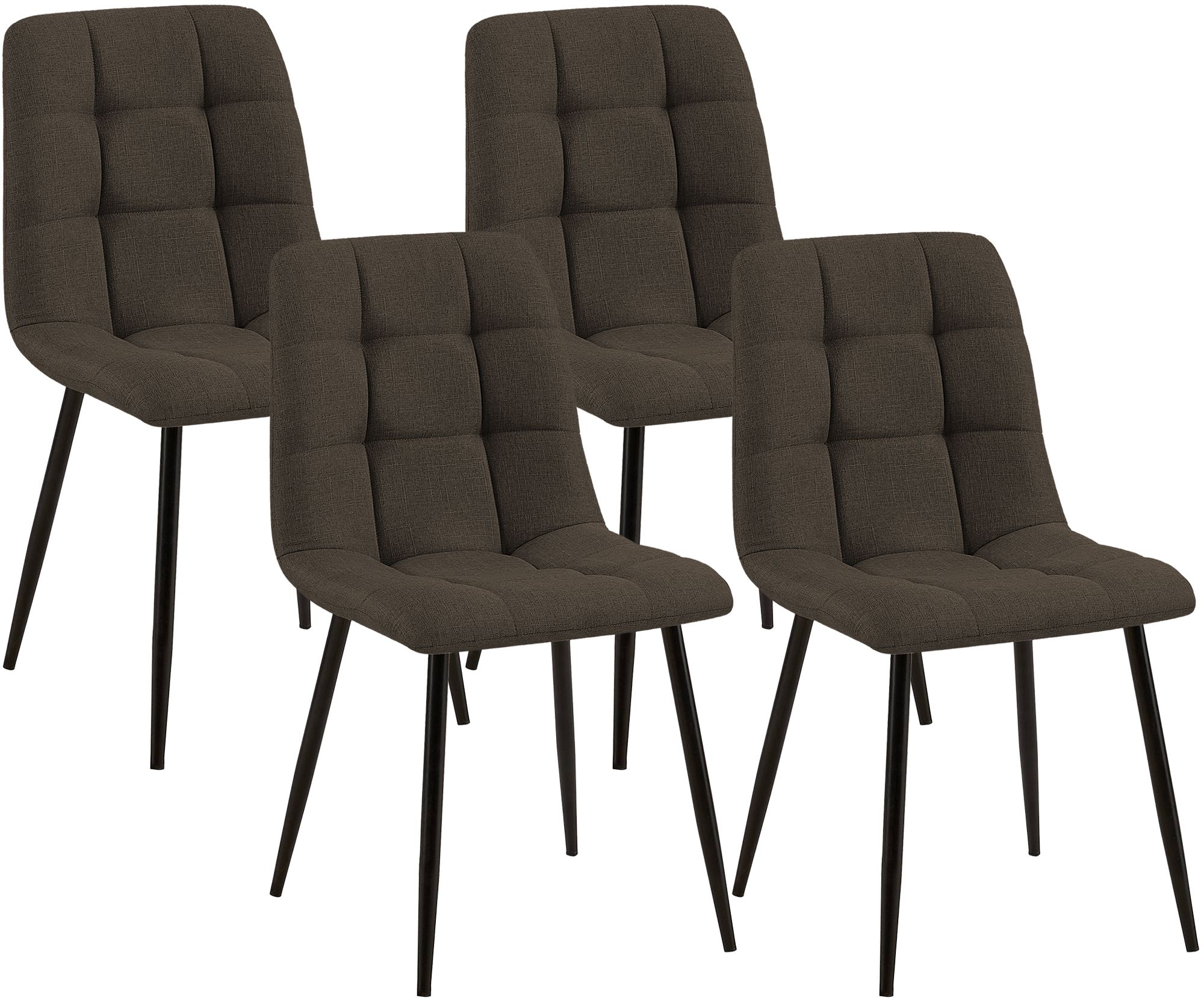 Set di 4 sedie da pranzo Tilde