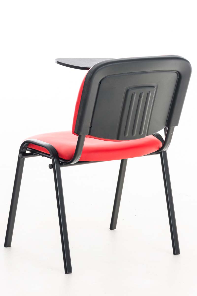 Sedia Ken in similpelle con tavolino ribaltabile