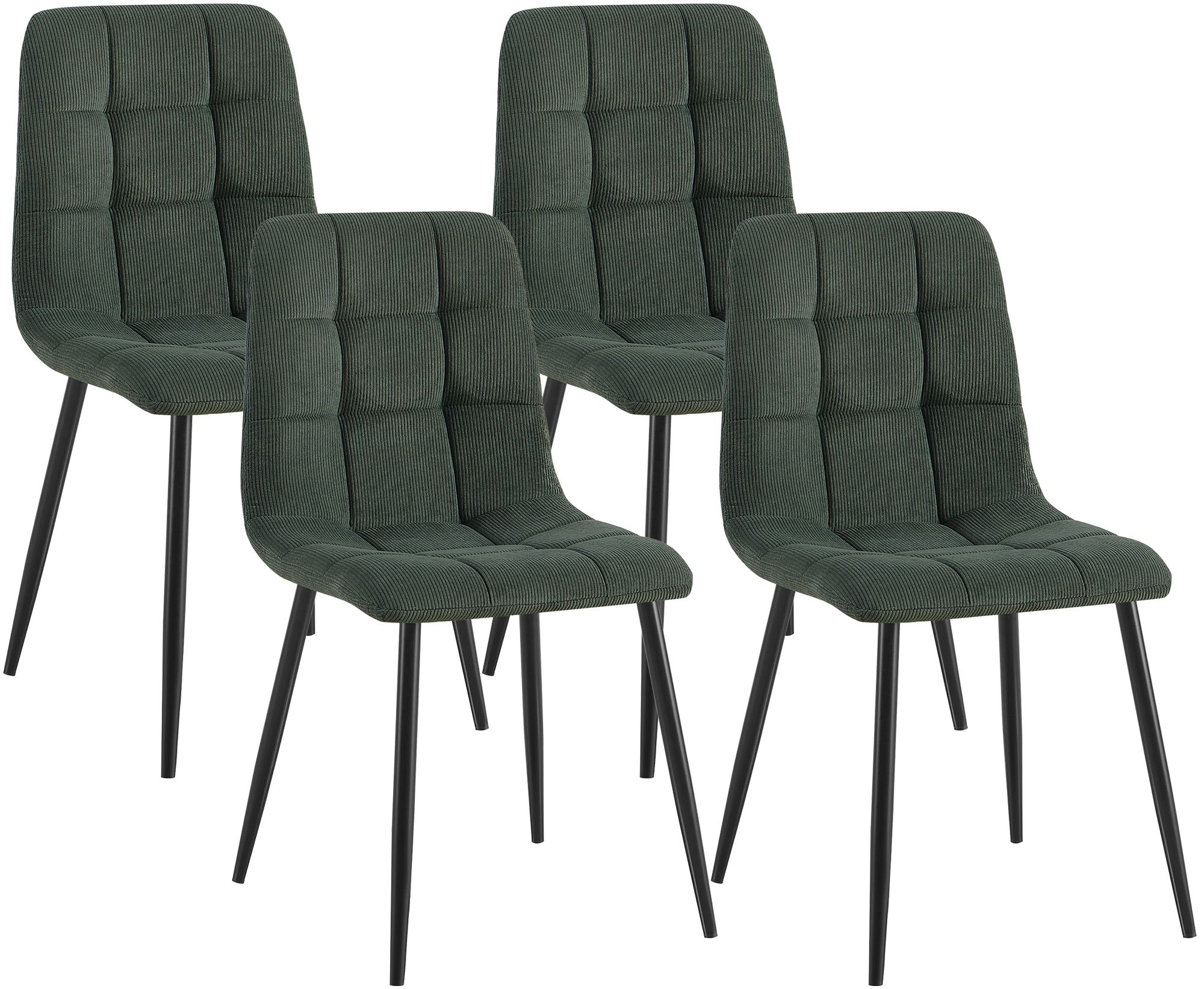 Set di 4 sedie da pranzo Tilde