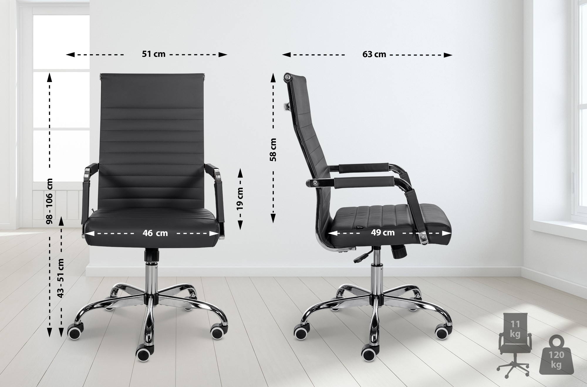 Sedia Da ufficio Amadora