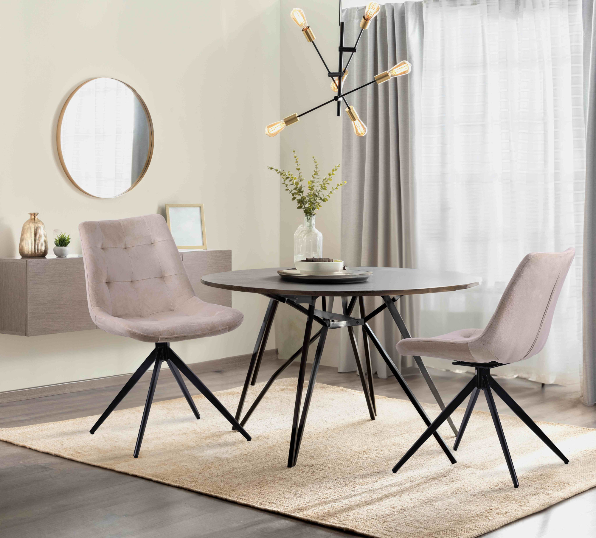 Set di 2 sedie da pranzo Merna