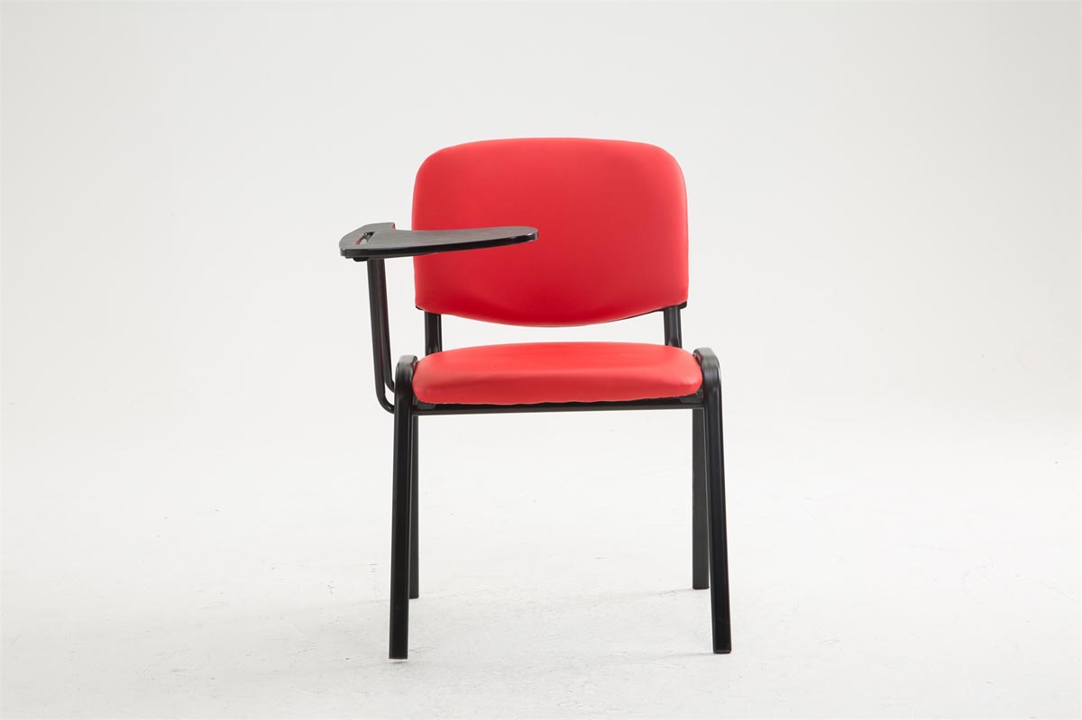 Sedia Ken in similpelle con tavolino ribaltabile