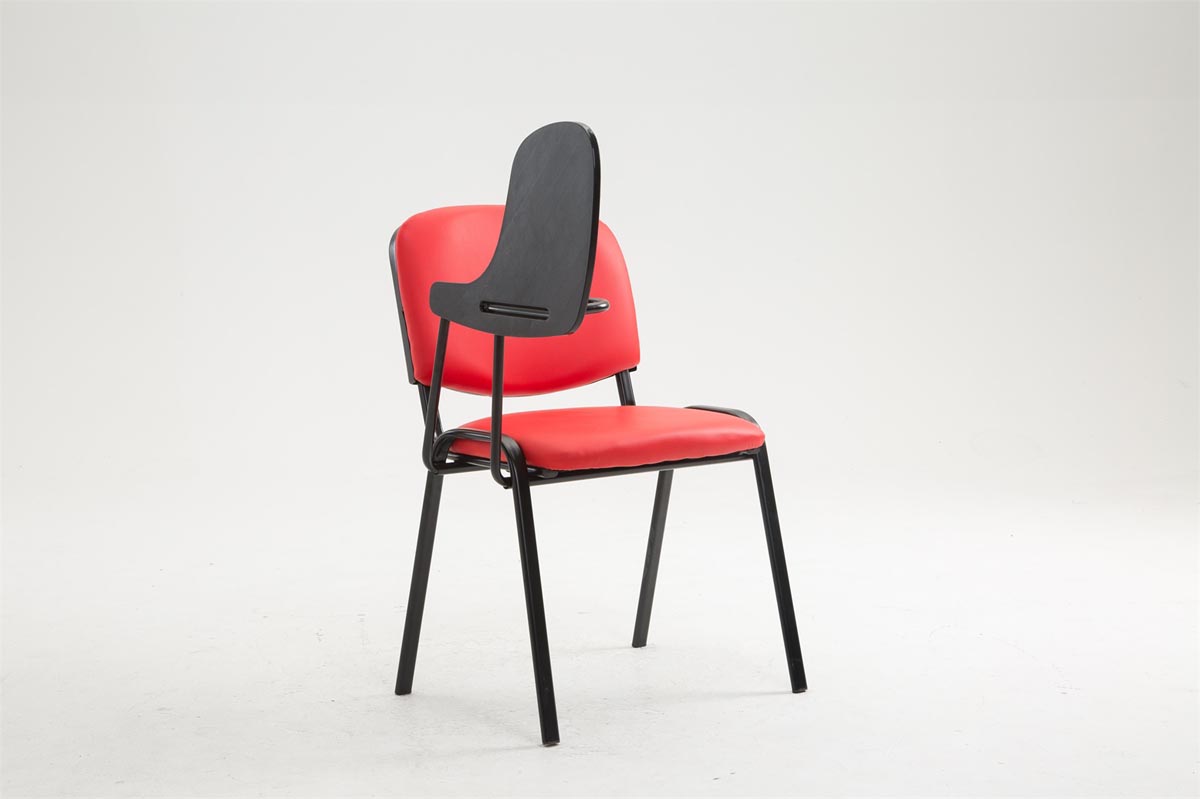 Sedia Ken in similpelle con tavolino ribaltabile