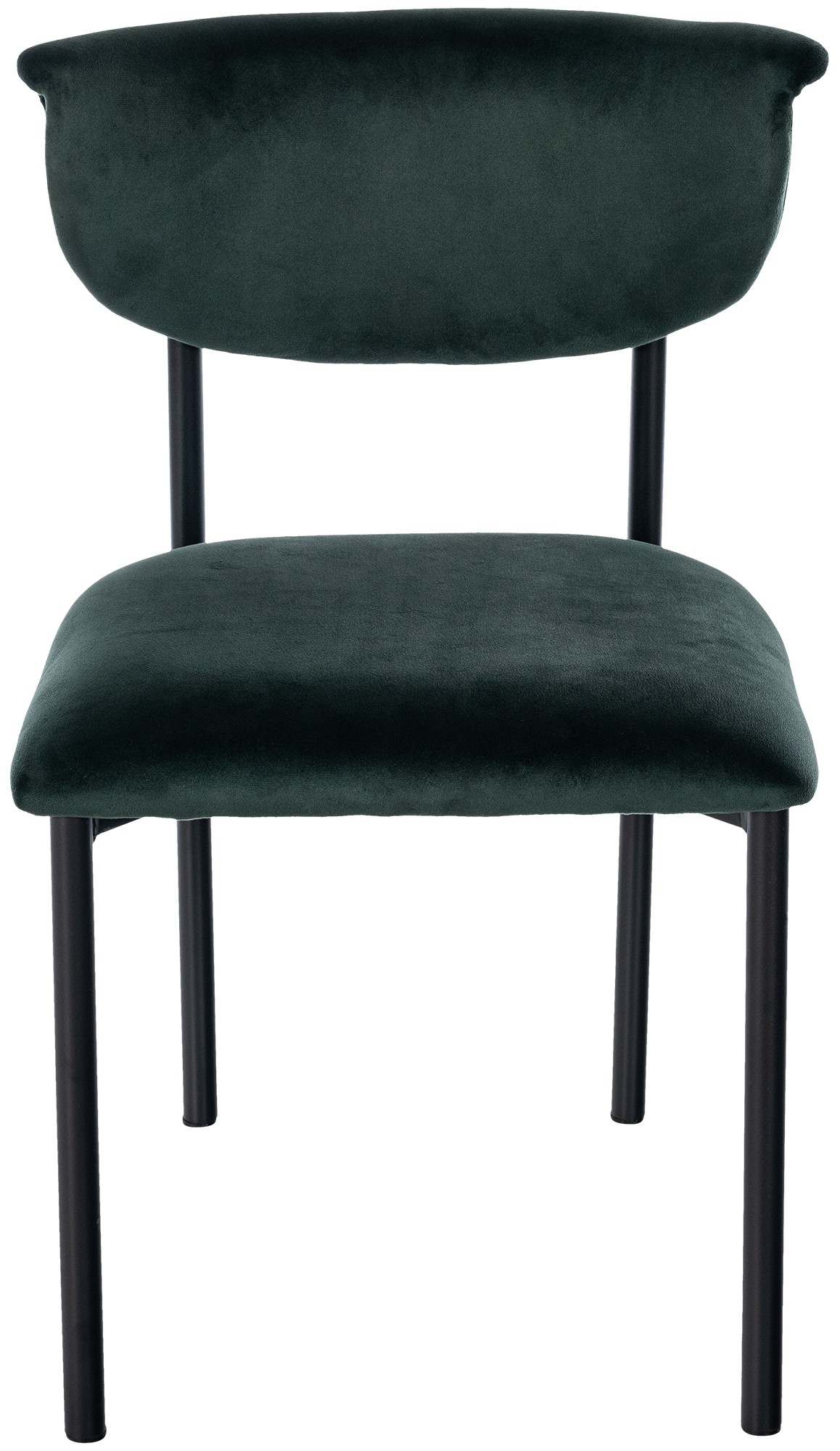 Set di 2 Sedie da Pranzo Gambell in Velluto