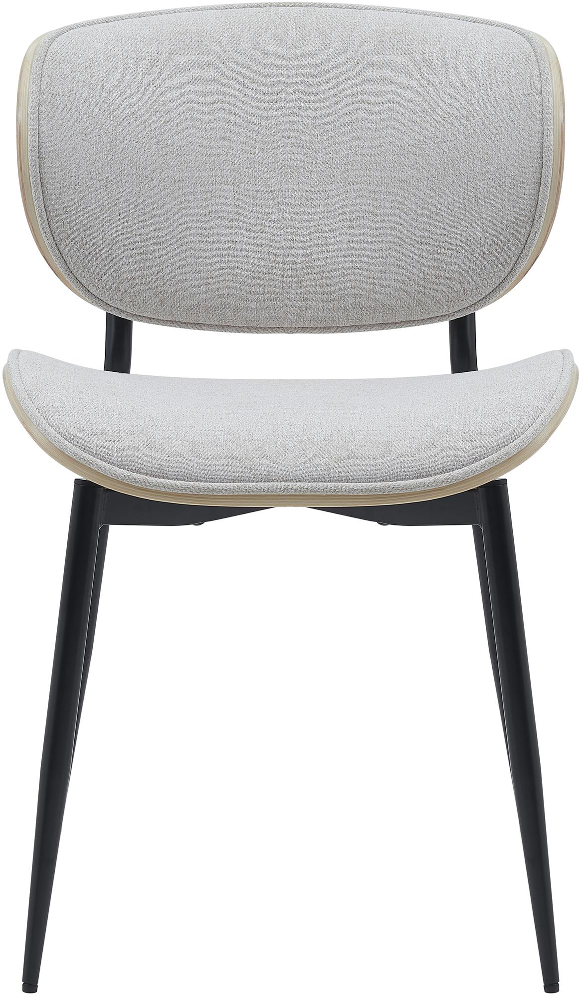 Set di 2 sedie visitatore Enid con rivestimento in similpelle o tessuto