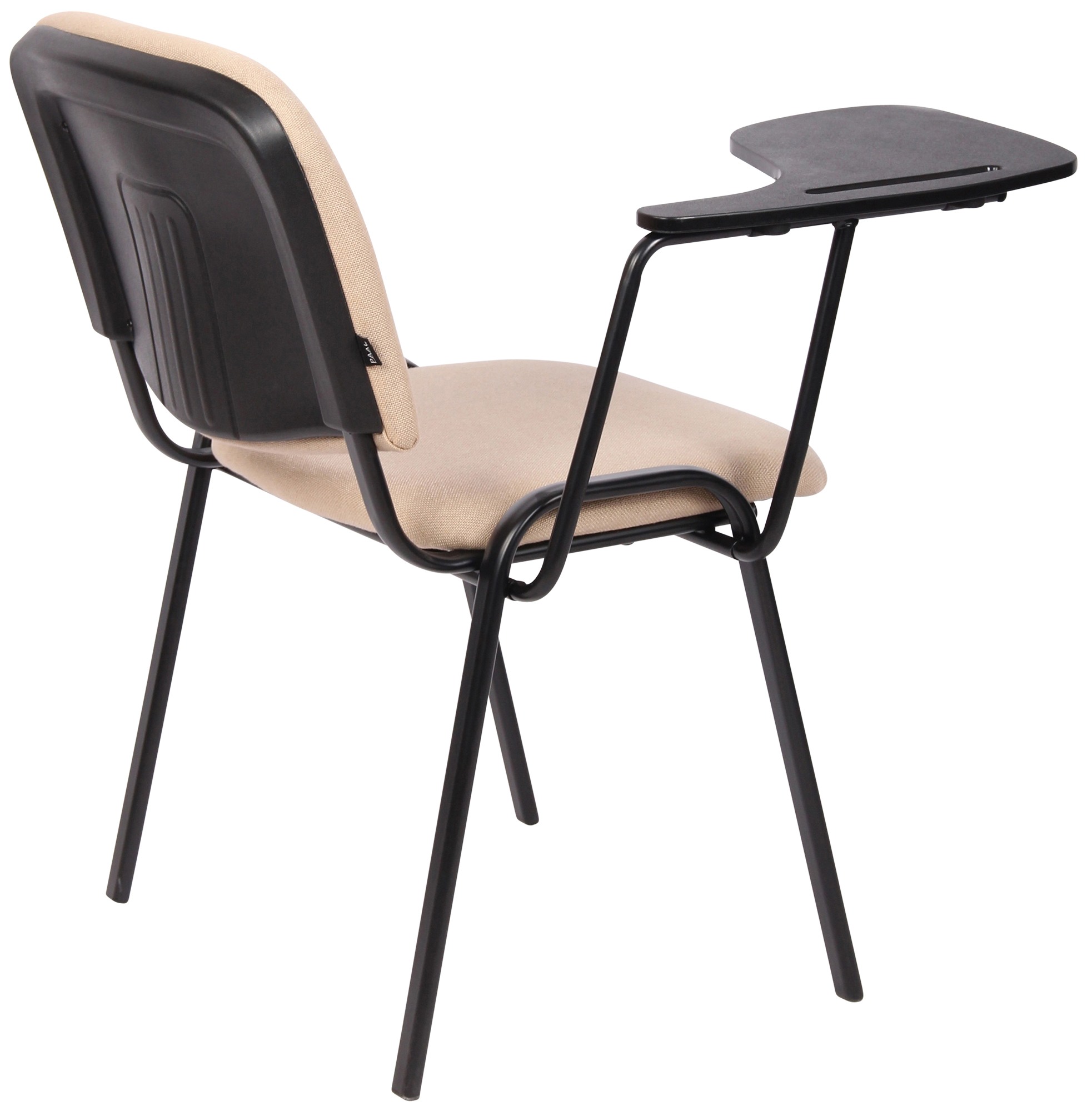 Sedia Ken in tessuto con tavolino ribaltabile