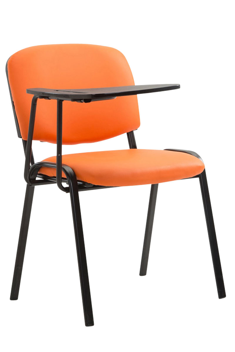 Sedia Ken in similpelle con tavolino ribaltabile