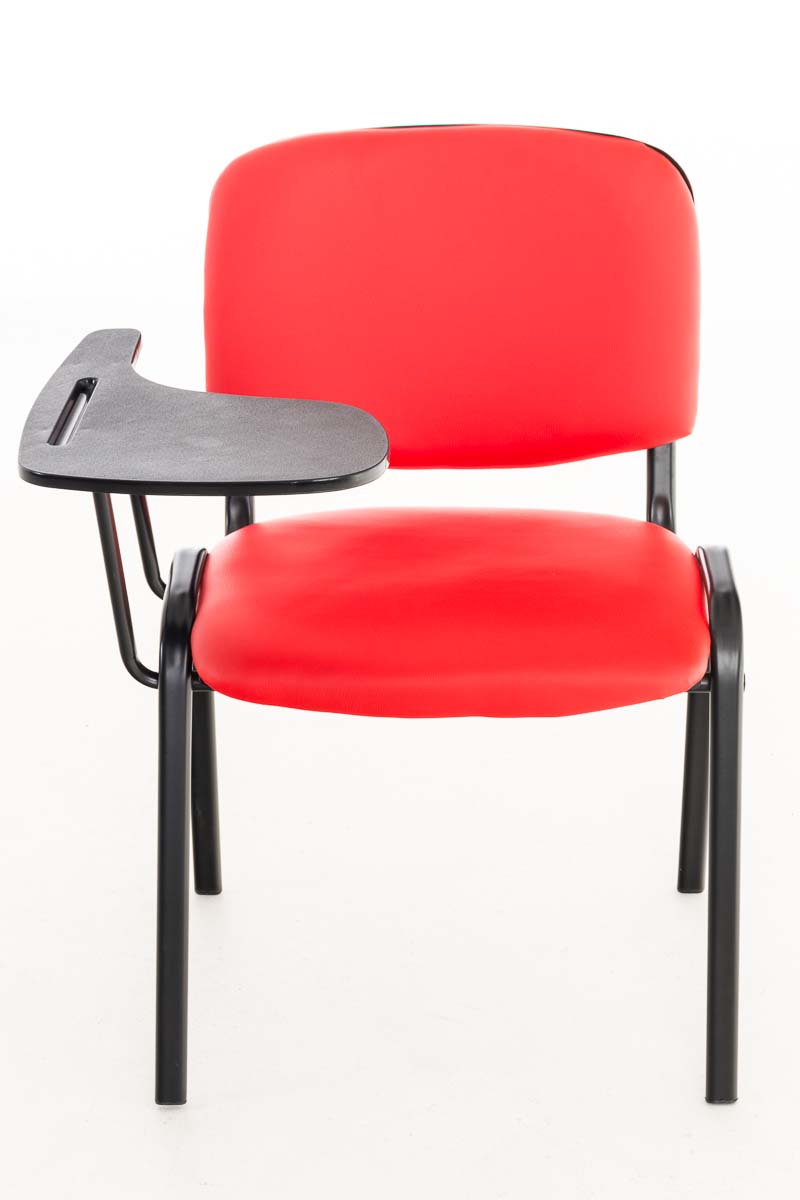 Sedia Ken in similpelle con tavolino ribaltabile