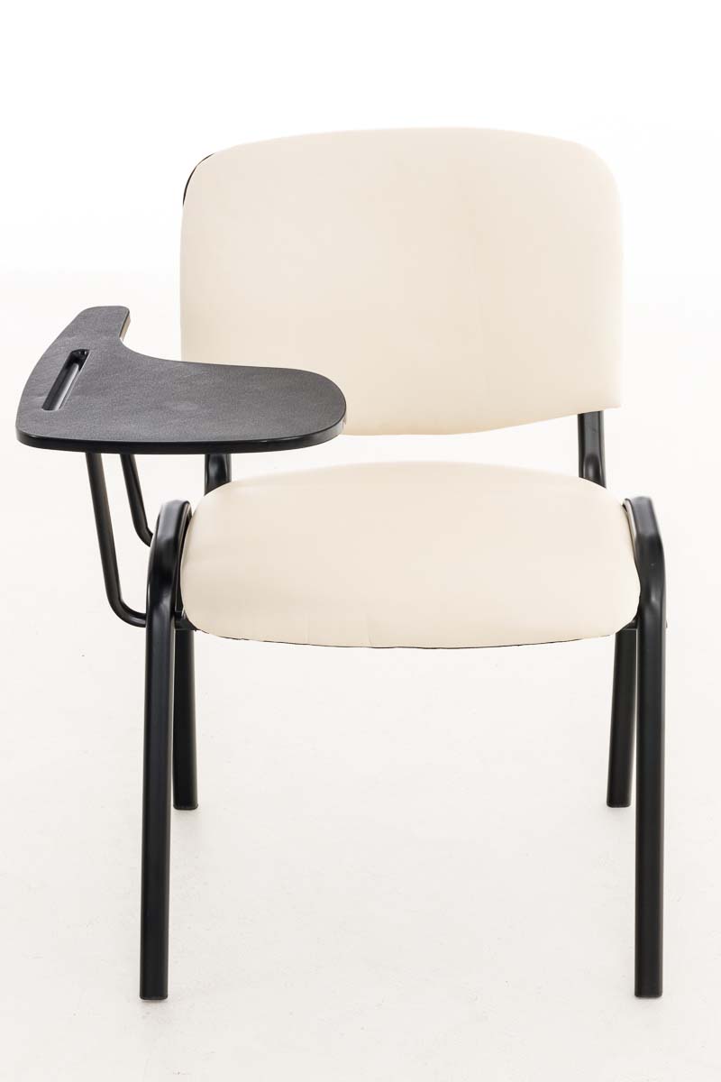 Sedia Ken in similpelle con tavolino ribaltabile