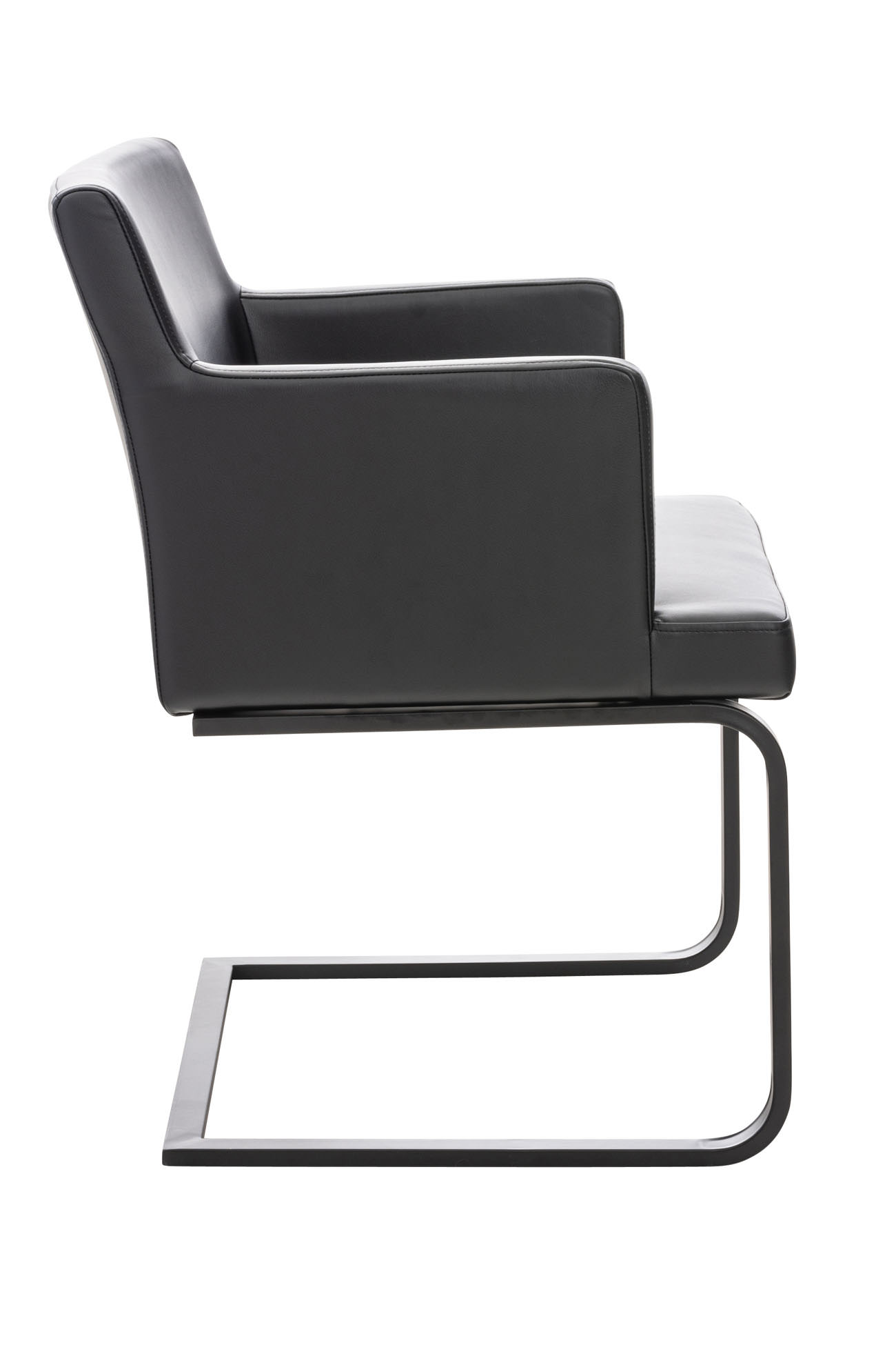 Sedia Pranzo Moderna Aberford In Similpelle