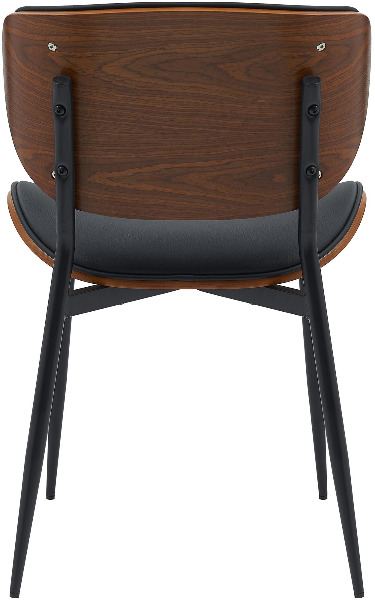 Set di 2 sedie visitatore Enid con rivestimento in similpelle o tessuto