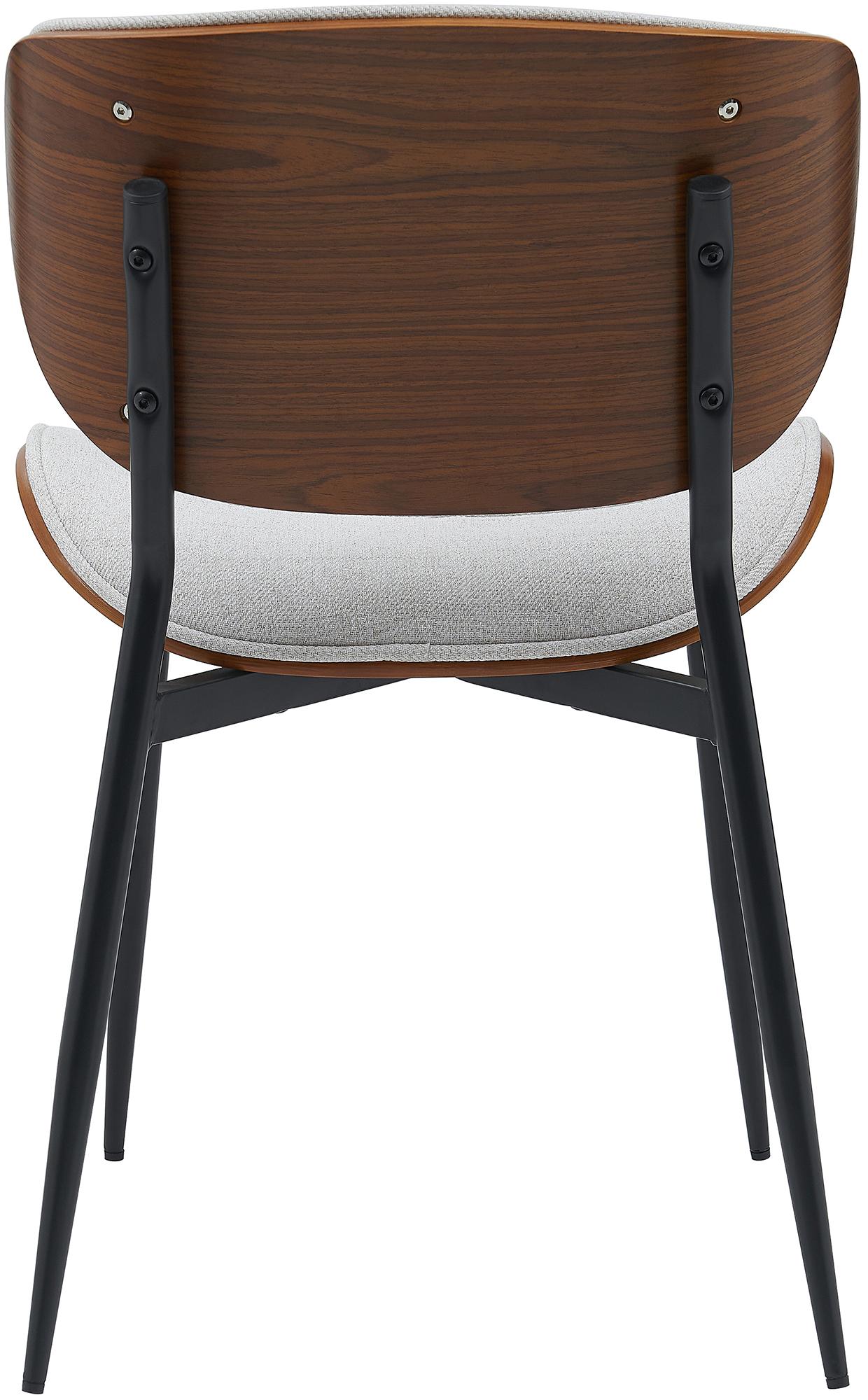 Set di 2 sedie visitatore Enid con rivestimento in similpelle o tessuto