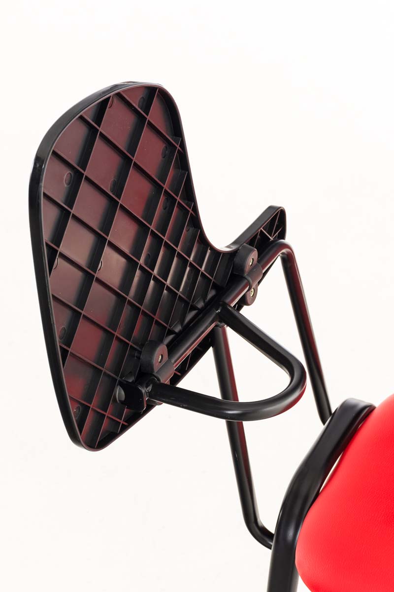 Sedia Ken in similpelle con tavolino ribaltabile